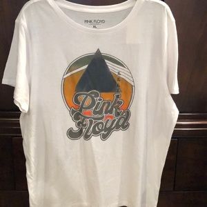NWT Pink Floyd white graphic shirt sz XL